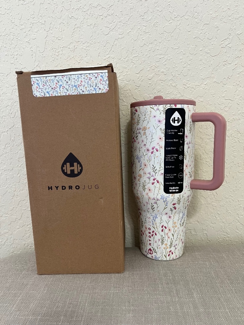 Hydrojug Wildflower 40oz